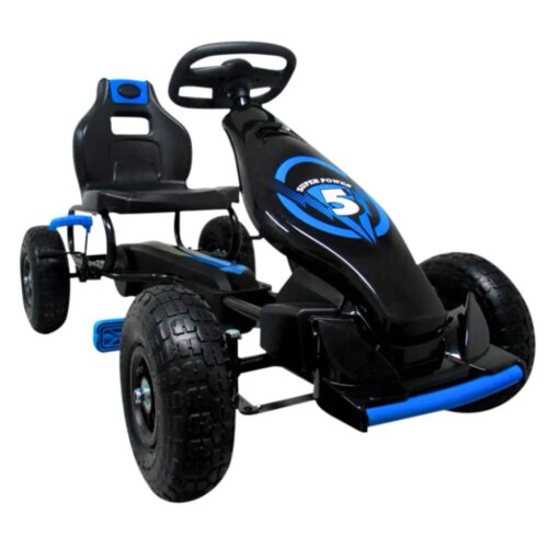  Dječji karting G8 na pedale crno - plavi Cijene