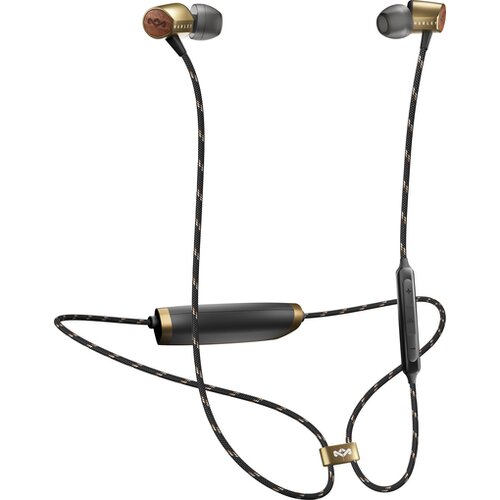 House Of Marley uplift bluetooth ušesne slušalke - medenina barve Cene