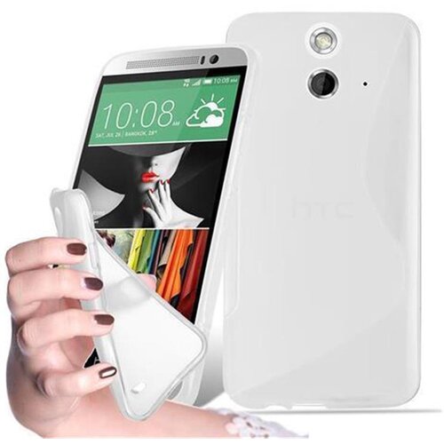 Cadorabo Case, združljiv s HTC v pol prozorni - za&scaron;čitni pokrov, narejen iz fleksibilnega silikona TPU, (20588629) Cene