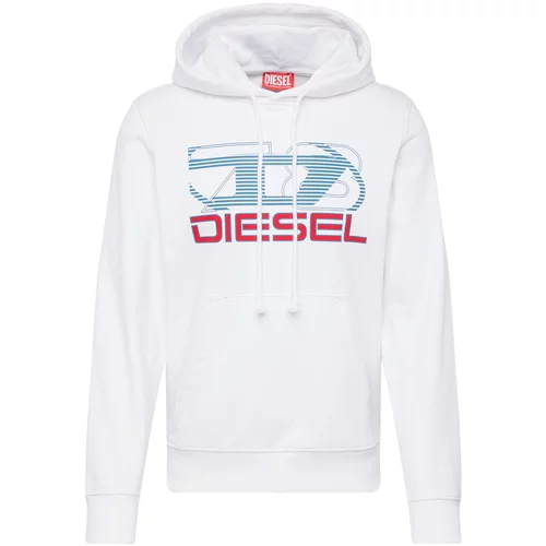Diesel Majica 'GINN' modra / rdeča / bela