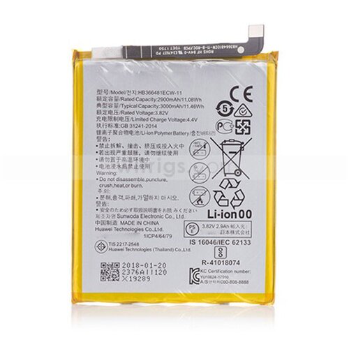 Eco Grade Baterija EG za Huawei P Smart/ P9/ P9 Lite/ Honor 8/ P10 Lite/ P8 Lite 2017/ P9 Lite 2017/ Honor 5C/ Honor 7 Lite/ Honor 20 Lite HB366481ECW (2900 mAh) Cene