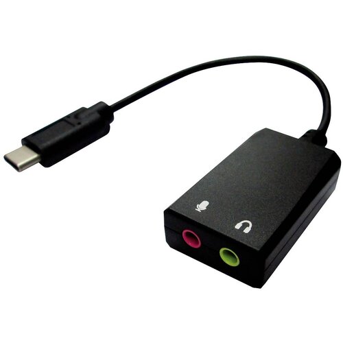 Value Adapter USB Type C - 2x 3\,5 mm audio\, ST/BU\, 0\,13 m USB 2.0 adapter 12.99.3213 0.13 m, (20428673) Cene