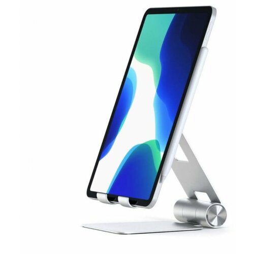 Satechi aluminium R1 adjustable mobile stand - silver Slike