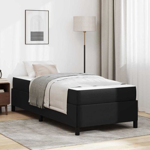 vidaXL Okvir kreveta s madracem Crna 90 x 200 cm Cene