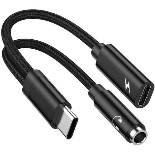 INF Bluetrum AB136D USB-C 3.5mm adapter z 24bit/48kHz DAC, 60W, (5000276553) Cene