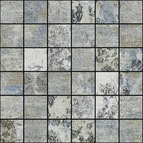 x Mozaik ploščica Bagdad (29,75 x 29,75 cm, siva, glazirana, R9)