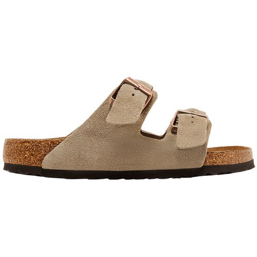 Birkenstock Modne superge Arizona Soft Footbed Suede Taupe Bež Slike