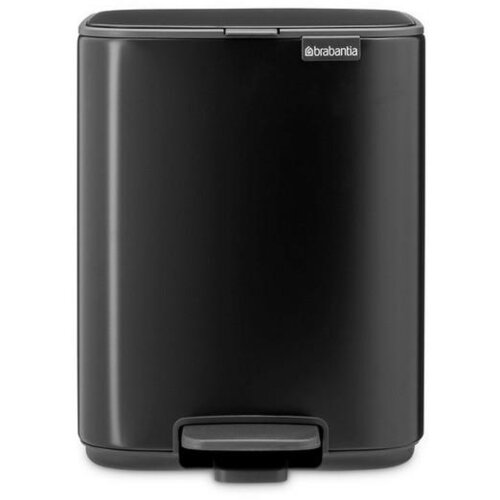 Brabantia Mat crna željezna kanta za smeće s pedalom 7 l Bo &ndash; Cijene