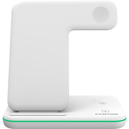 Unknown CANYON wireless charger WS-303 15W 3in1 White Cene