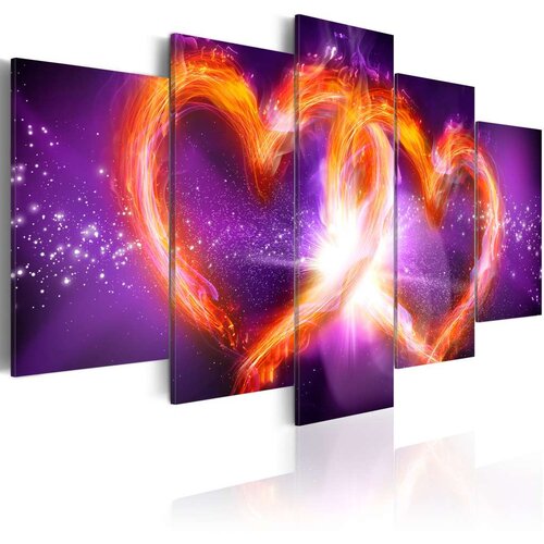  Slika - Flames of love 100x50 Slike