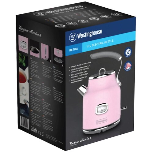 Westinghouse Retro Pink grelnik vode Slike