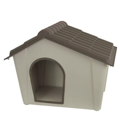 ARTPLAST kućica pvc za pse midi 790x592x608 mm bež Slike
