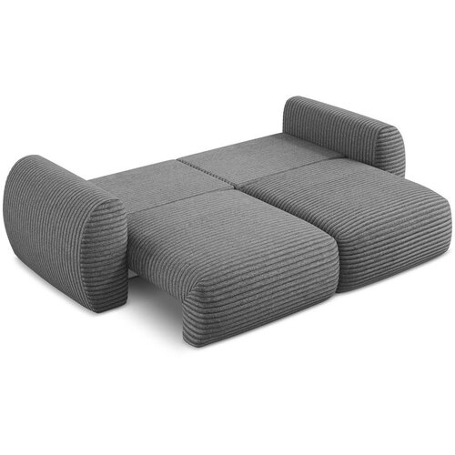 Makamii Tamno siva sklopiva/s prostorom za odlaganje sofa od samta 266 cm Kini &amp;ndash; Slike