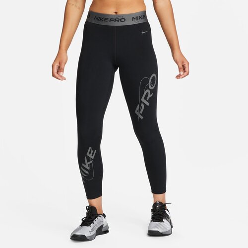 Nike &amp;Scaron;portne hlače &amp;#039;Pro Dri Fit&amp;#039; siva / črna Slike
