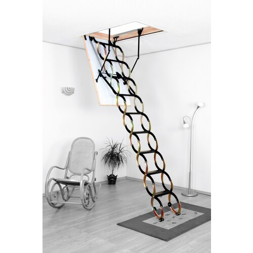 MEISTERHOLZ podstre&amp;scaron;ne stopnice meisterholz termo (1100 x 700 mm, plo&amp;scaron;ča 26 mm, etažna vi&amp;scaron;ina do 290 cm, nosilnost do 150 kg, 1,22 w/m&amp;sup2;k) Slike