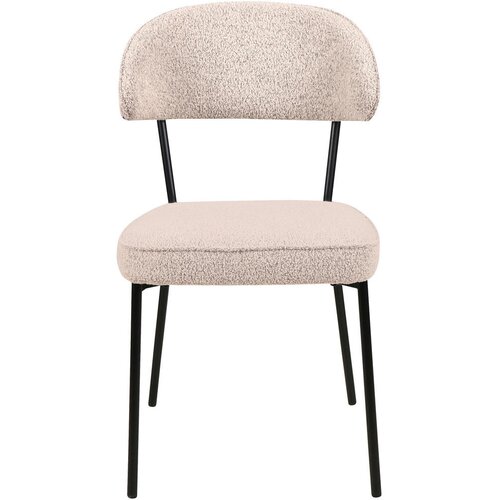 Hom`in stol, les, kovina, tekstil pink Cene