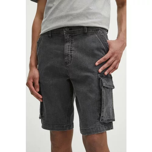 Medicine Traper kratke hlače za muškarce, boja: siva