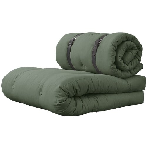 Karup Design podesivi naslonjač s kopčama maslinasto zelene boje Slike