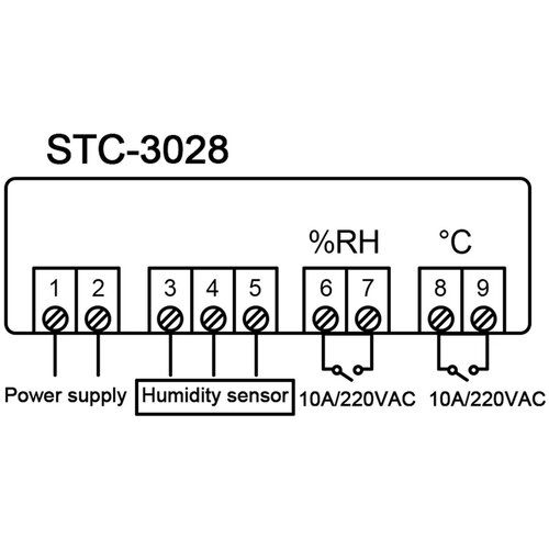  Termostat 230V STC-3028 E6137 Slike