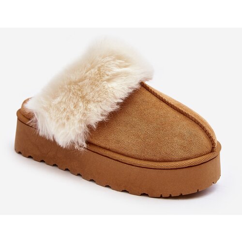 Kesi Women&amp;#039;s snow boots on the Camel Phiniopis platform Slike