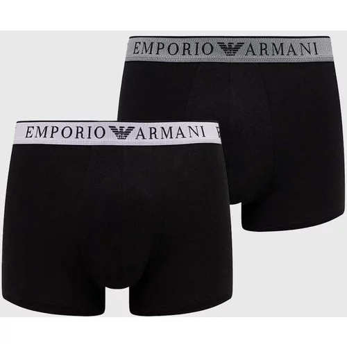 Emporio Armani Underwear Bokserice 2-pack za muškarce, boja: crna