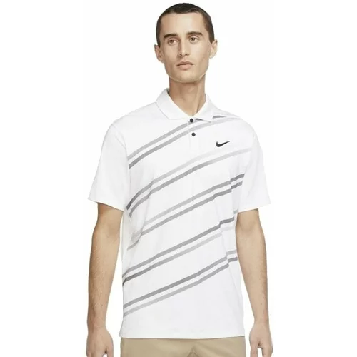 Nike Dri-Fit Vapor Mens Polo Shirt White/Black S