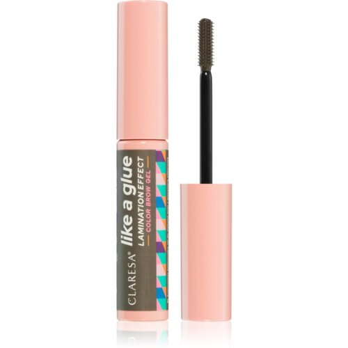 Claresa Like a Glue Lamination Effect dolgoobstojni gel za obrvi odtenek 01 Taupe 8 g Cene