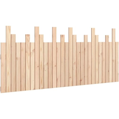  Zidno uzglavlje 185x3x80 cm od masivne borovine Slike