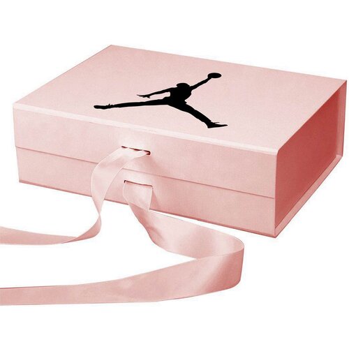  jumpman - poklon kutija sa satenskom ma&scaron;nom roze 33 x 27 x 12 cm Cene