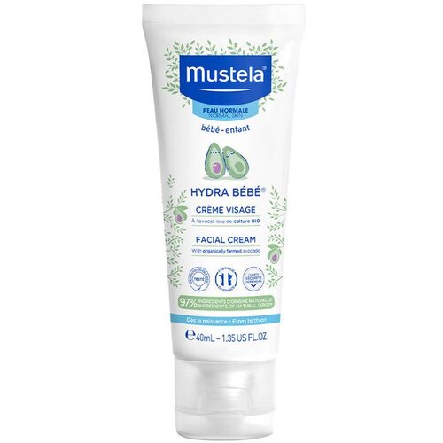 Mustela B&eacute;b&eacute; Hydra B&eacute;b&eacute; vlažilna krema za obraz za otroke od rojstva 40 ml Cene