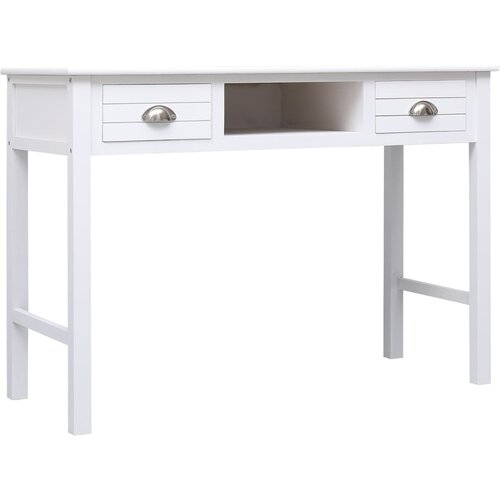 Maison Chic Komoda - Predalnik bela 108x45x76 cm trden les pavlovnije, (21719835) Cene