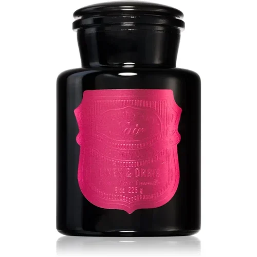 Paddywax Apothecary Noir Linen & Orris mirisna svijeća 226 g