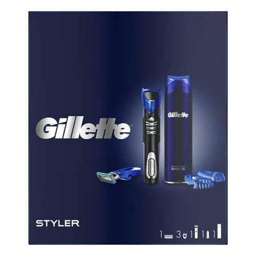 Gillette set xmas 20 proglide styler 3 in 1 fusion ultra sens gel 200ml Cene