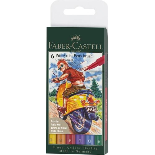 Faber-Castell FABER CASTELL Mastilo za crtanje Pitt Art pen B 6/1 167174 Slike