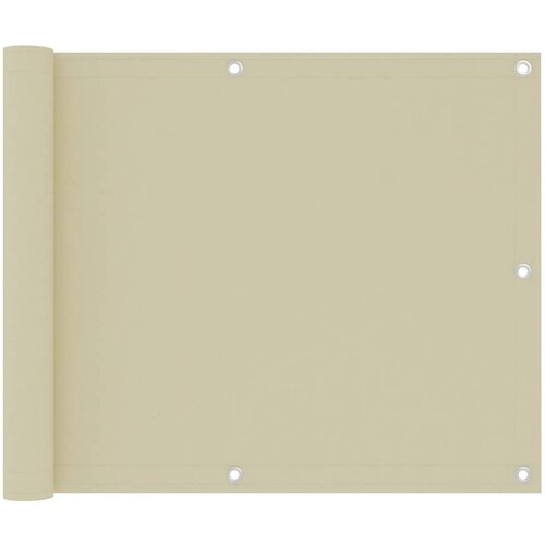 Furnova Balkonsko platno krem 75x500 cm oksford blago, (21919122) Cene