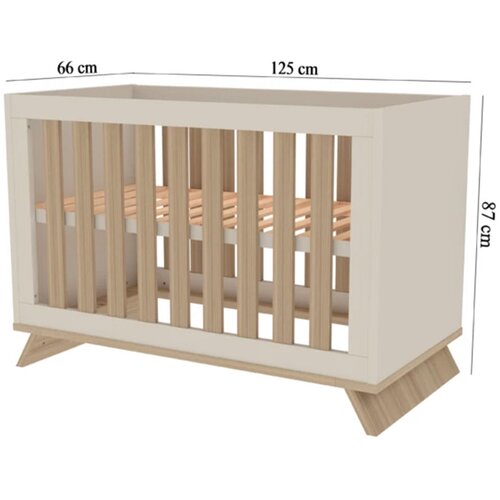 Faktum Sienna kinderbet 120x60 cm, Cashmere Slike