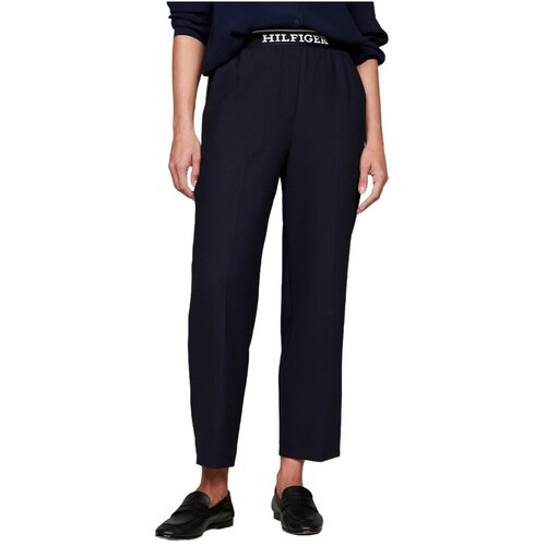 Tommy Hilfiger Hlače WW0WW40502 Modra Cene