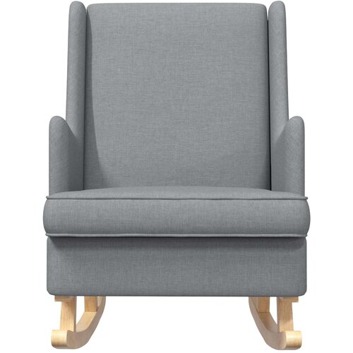  Ljuljačka Svijetlo siva 62 x 80 x 85 cm tkanina Slike