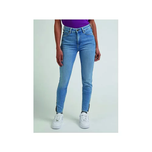 Lee Jeans hlače L31BGUB43 Modra Skinny Fit