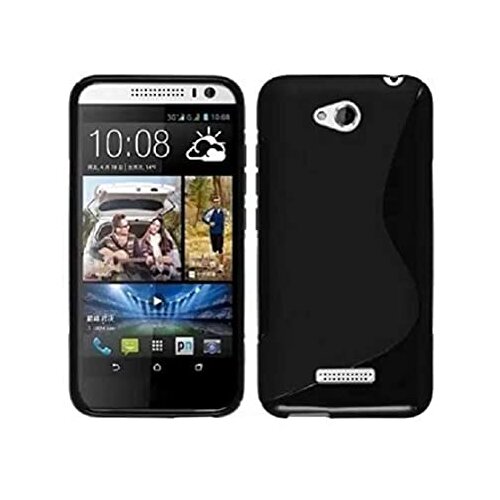  Gumijasti / gel etui S-Line za HTC Desire 516 - črni Cene