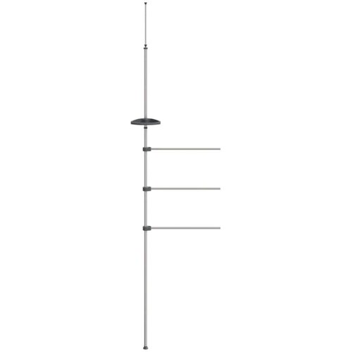 vidaXL Držač za ručnike 47 x 280 cm aluminijski Cene