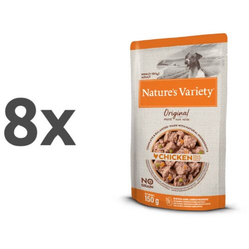Nature’s Variety Nature's Variety Original Dog Mini Adult - pi&scaron;čanec - 150 g 8 x 150 g Cene