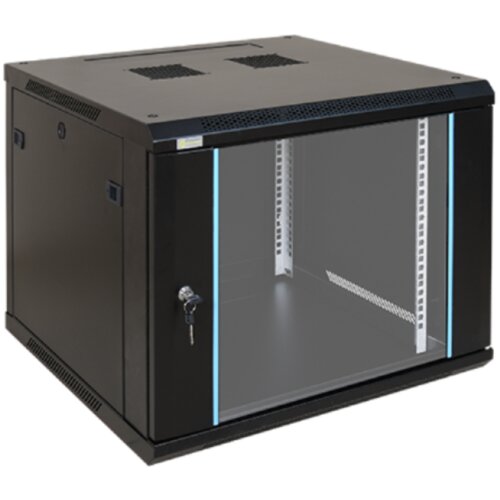  EXO:N Zidni rack ormar, 600mm×450mm×9U, crni Cene