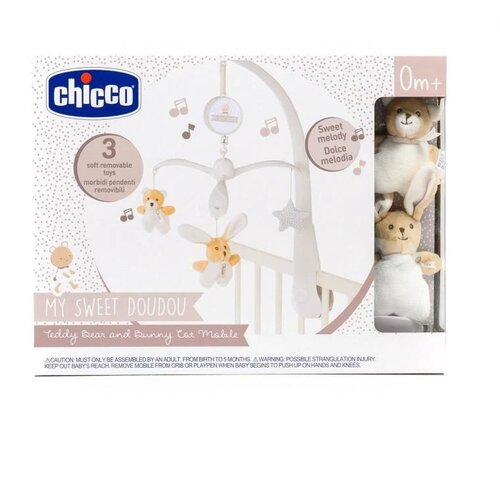 Chicco vrteška za krevetac Moj slatki Du Du Cene