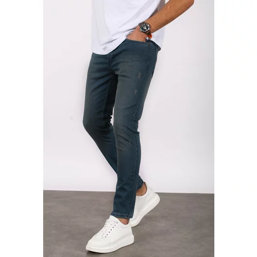 Madmext Men's Blue Skinny Fit Jeans 5680