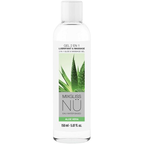Mixgliss Nu Aloe Vera - nuru masažni gel in lubrikant (150 ml) Slike