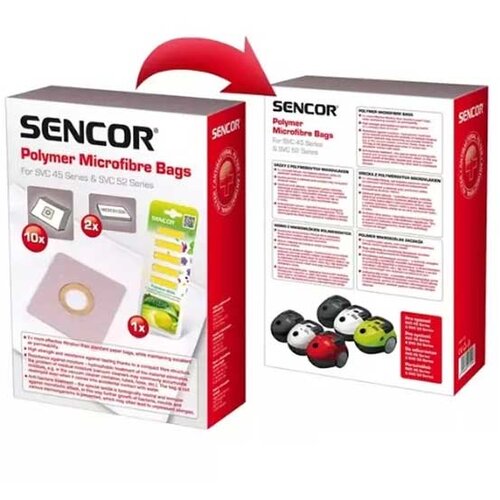  Vrećice za usisivač Sencor SVC 45/52 (5 komada) Cijene