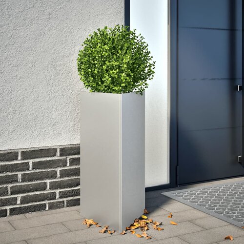 vidaXL Vrtne sadilice 2kom trokutasta 40x34,5x70 cm pocinčani čelik Cijene