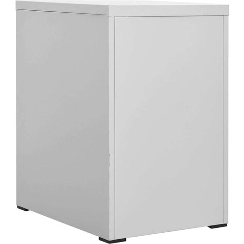 VidaXL Ormarić za spise svjetlosivi 46 x 62 x 72,5 cm čelični Slike