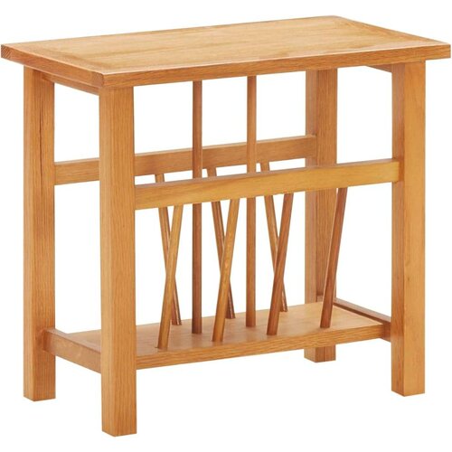  Stolić za časopise 45 x 27 x 42 cm od masivne hrastovine Cijene